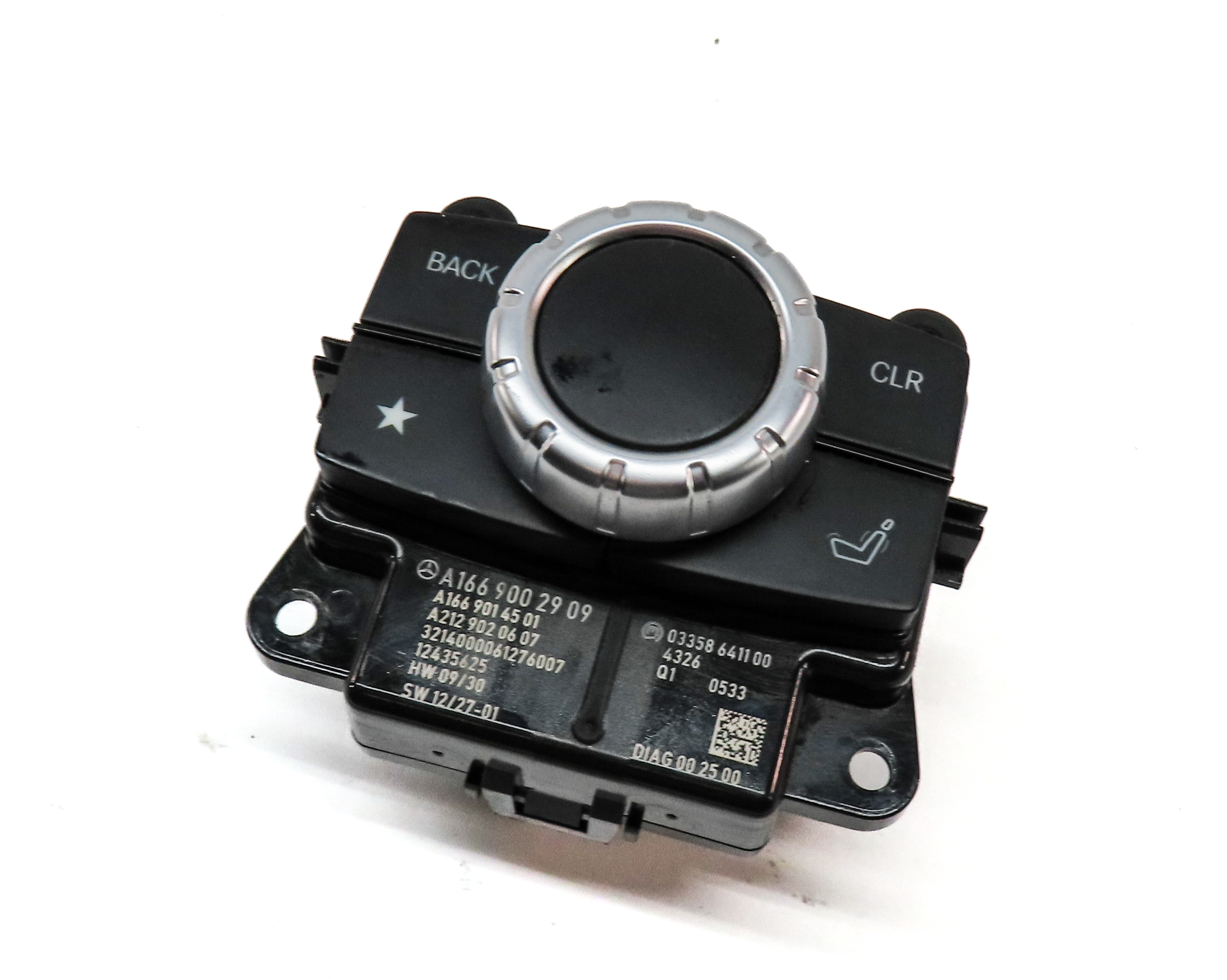 14-16 MERCEDES GL350 GL450 GL550 ML350 ML550 (W166 X166) RADIO GPS SWITCH KNOB — exact item pictured